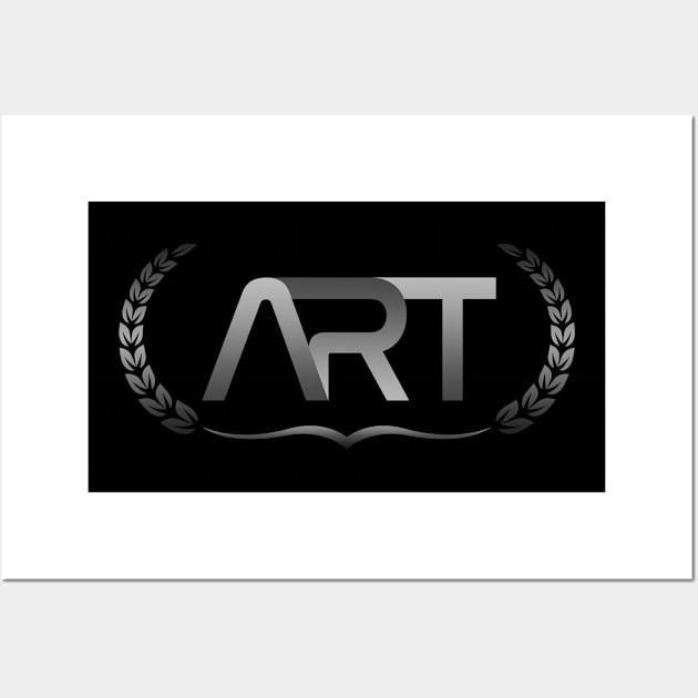 Logo - ART Wall Art by SanTees